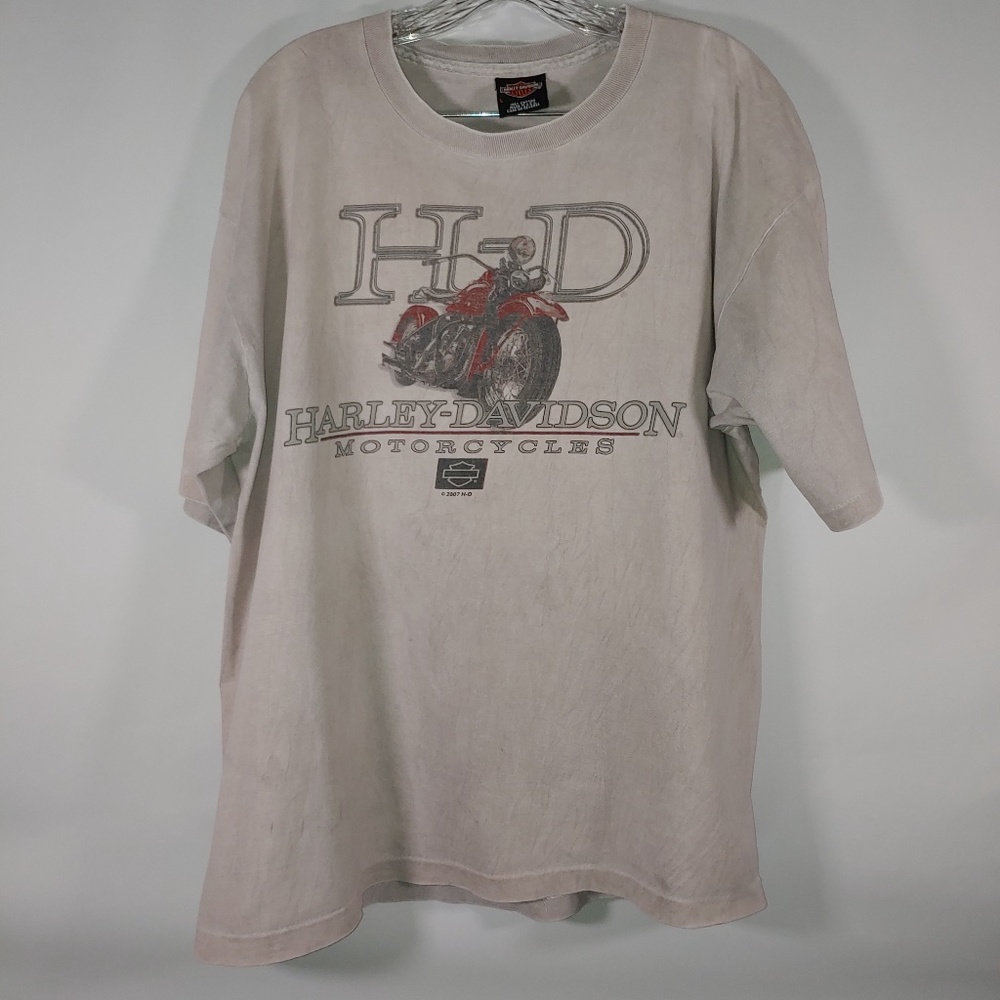 Harley Davidson Men's 2007 Short Sleeve T-shirt Large